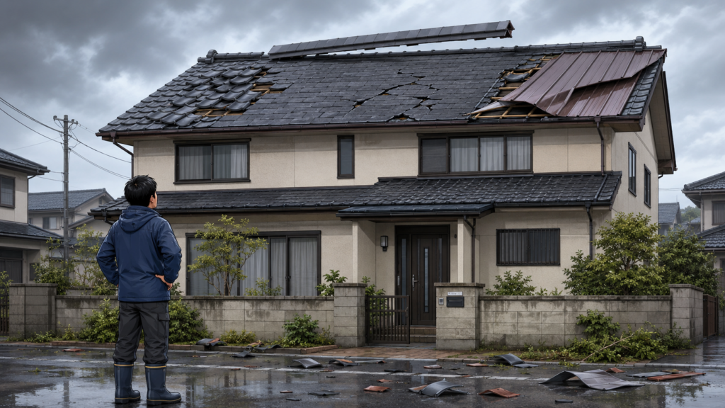 typhoon-after-roof-leak