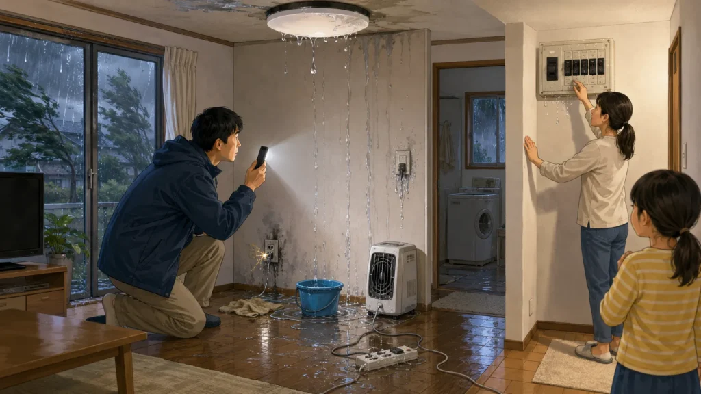 typhoon-after-roof-leak