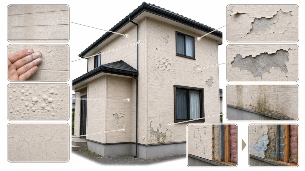 exterior-wall-rain-leak